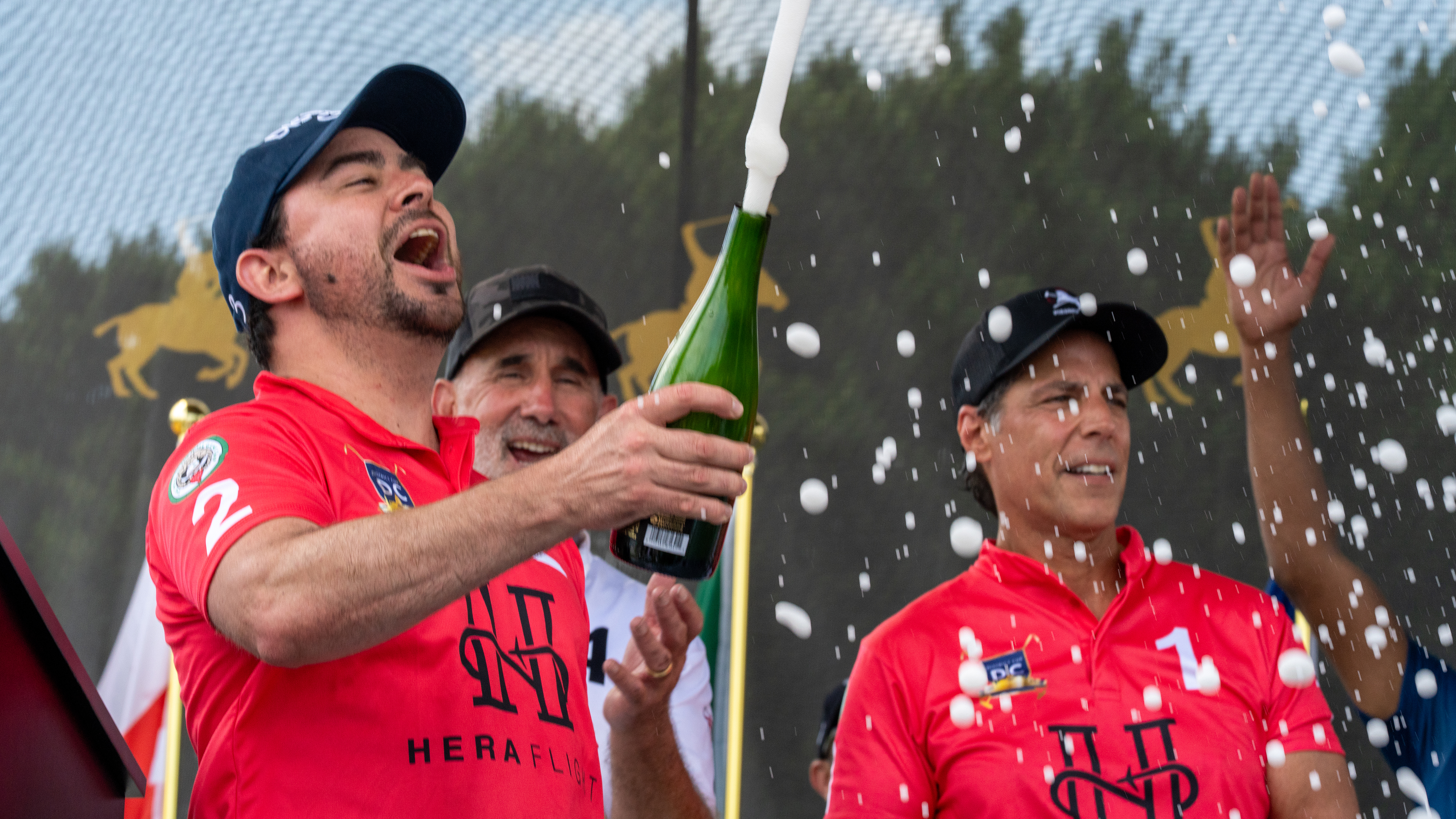 Celebrating The District Cup Polo Match
